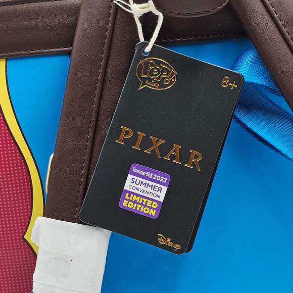 Loungefly SDCC LE Disney A Bug's Life Mini Backpack Bag and Heimlich Pop Bundle - Picture 8 of 10